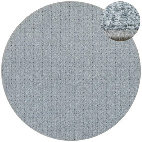 Koberec ZEMBLA 73 sivý / grafitový kruh