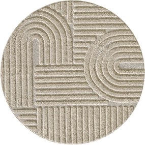 Béžový okrúhly koberec ø 160 cm Art – Ayyildiz Carpets