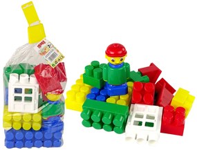 Lean Toys Malý balík stavebnice – 30 prvkov