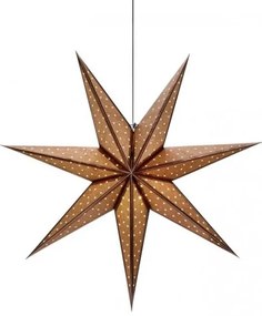 Markslöjd 705793 - Vianočná dekorácia GLITTER 1xE14/25W/230V pr. 45 cm bronzová