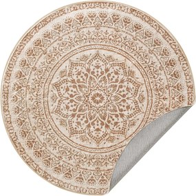 Kulatý koberec ORIENT 120 cm cappuccino