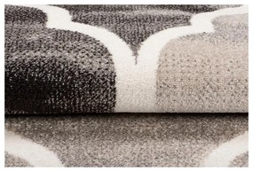Kusový koberec Veľká mreža krémovo hnedý 180x260cm