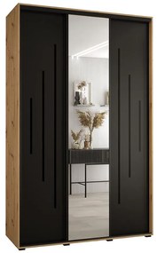 Skriňa 45 Canaris 13 160 artisan/čierna/čierna