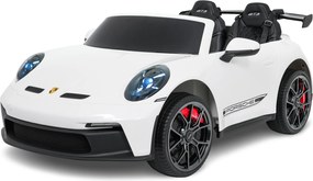 Ramiz Detské pretekárske auto Porsche 911 GT3 STRONG MP4 biele