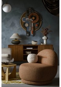 Oranžové kreslo Ovo – Miuform