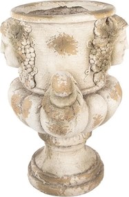 Béžový antik kvetináč v barokovom štýle Baroque - 36*38*50 cm