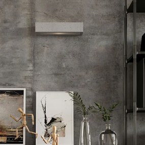 Sollux SL.0993 - Nástenné svietidlo VEGA 2xE27/60W/230V 50 cm betón