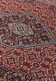 Osta, Kusový koberec Diamond 72220 300, 300x400, červená, chodba / predsieň