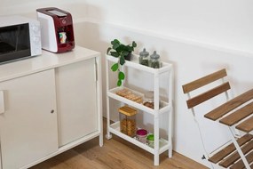 Trojposchodový regál TINA s kolieskami