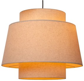 Lucide 21435/13/38 - Luster na lanku TRIBUTE 3xE27/40W/230V krémová