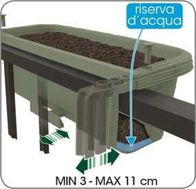 BAMA Závesný hrantík RONDINE PAGLIA, 60 cm, zelený Množstvo: 2 ks