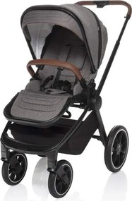 Zopa športový kočík MOVE CROSS + nánožník a pláštenka - iron grey (black)