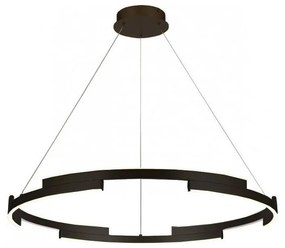 Redo 01-3176 - LED Stmievateľný luster na lanku CASTLE LED/45W/230V čierna