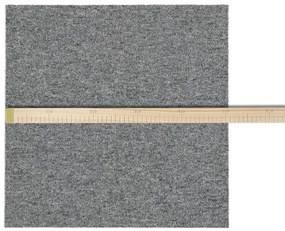 Koberce Breno Kobercový štvorec MUSTANG 73, velikost balení 5 m<sup>2</sup>  (20ks), sivá