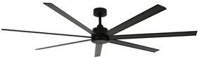 Lucci air 21610949 - Stropný ventilátor ATLANTA 1xGX53/12W/230V čierna + DO