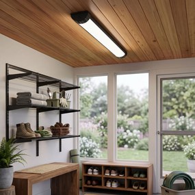 Toolight Toolight, JNH053-18N, lineárne LED svietidlo 60 cm, 18 W, 4000 K, čierna, OSW-56249
