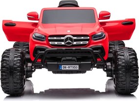 LEAN CARS Mercedes DK-MT950 4x4 Červené auto na batérie