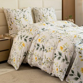 Obliečky z mikrovlákna CITRUS GARDEN biele Rozmer obliečky: 70 x 90 cm | 140 x 220 cm