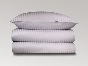 Obliečky SPIMSI Grey - SET: 1 ks 140x200 cm + 1 ks 50x70 cm