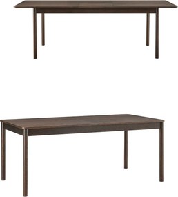 Rozkladací stôl Blair 180–230 cm (DT01), údený dub