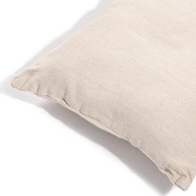 Béžové závesné kreslo HANGO s bielym stojanom