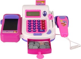 LEAN Toys Pokladňa s príslušenstvom kalkulačky