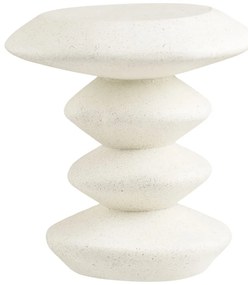 Kamenný okrúhly odkladací stolík ø 36 cm Blackburn – House Nordic