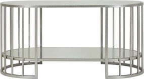 Konferenčný stolík Smirne 90 cm strieborný