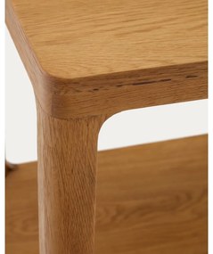 Odkladací stolík v dekore duba 50x50 cm Maymai – Kave Home