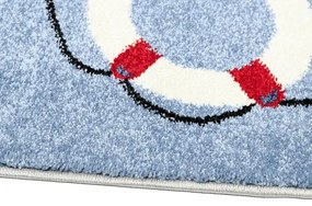 Koberce Breno Kusový koberec DIAMOND KIDS 24241/953, modrá, viacfarebná,160 x 230 cm