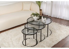 Konferenčný stôl Aurum - 80, 60, 42 - Black, Grey