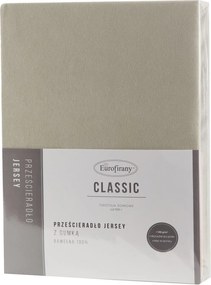 JERSEY PRESTIERADLO JERSEY3 140X200 CM BÉŽOVÉ