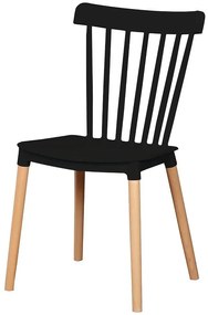 Stolička W-170 Čierna