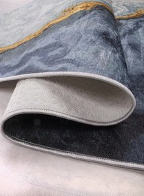 Koberec MILANO 40011-01 sivý / zlatý