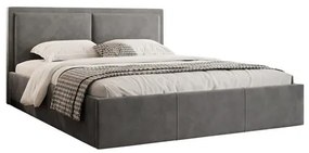 Čalúnená posteľ Soave II rozmer 140x200 cm Sivá I