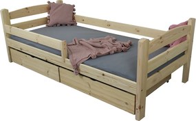 FA Detská posteľ Oľga 5 (200x90 cm) s úložnými priestormi - viac farieb Farba: Orech