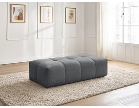 Tmavosivá ženilková podnožka Everest – Bobochic Paris