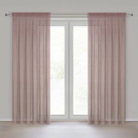 ZÁVES NA PÁSKE GABBY 140X270 CM RUŽOVÁ