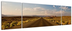 Panorama cesty - obraz