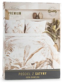 SATÉNOVÉ OBLIEČKY PREMIUM25 200X220 CM, 2 KS 70X80 CMLISTY