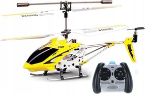 LEAN Toys Diaľkovo ovládaná RC helikoptéra s gyroskopom Syma S107G Yellow