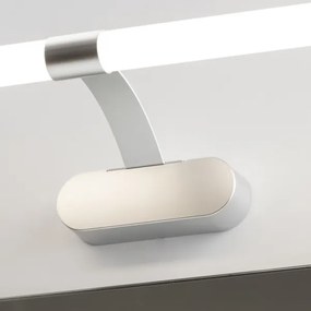 Brilagi - LED osvetlenie kúpeľňového zrkadla TUBEO LED/8W/230V 60 cm IP44 strieborné