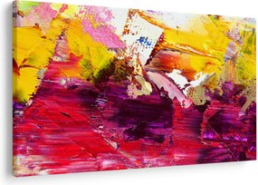 Obraz abstrakcie - maľba (90x60 cm)