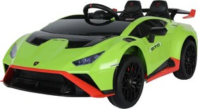 LEAN CARS Lamborghini STO DRIFT Auto na batérie Zelená