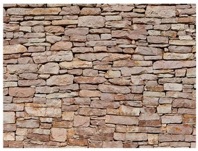 Artgeist Fototapeta - Natural stone wall Veľkosť: 196x154, Verzia: Samolepiaca