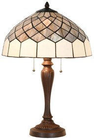 Moderná vitrážová lampa HEKA Ø40*58