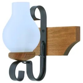 Nástenné svietidlo QUEEN 1xE14/40W/230V buk