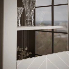 PRESKLENÁ VITRÍNA SALOME KAŠMÍR 60 cm