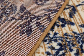 Alfa Carpets, TRHÁK: Kusový koberec Flowers beige, 190x280, béžová, obývacia izba