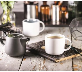 Tmavosivá porcelánová čajová kanvica so sitkom Maxwell &amp; Williams Tint, 1,2 l
